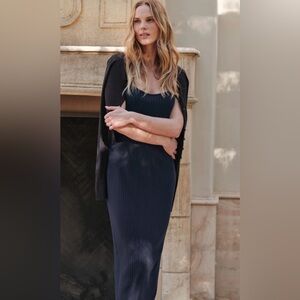 Jenni Kayne Rib Tank Dress in Dark Navy Blue!